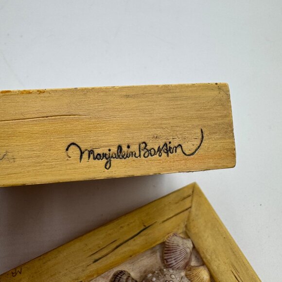 Marjolein Bastin Natures Sketchbook Beach Seaside Shells Friendship Trinket box - Picture 6 of 11